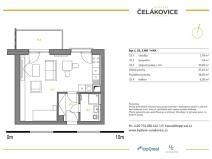 Prodej bytu 1+kk, Čelákovice, Křižíkova, 38 m2