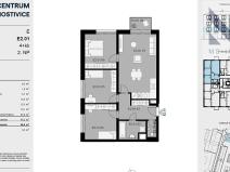Prodej bytu 4+kk, Hostivice, Čsl. armády, 89 m2
