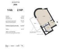 Prodej bytu 1+kk, Brno, Podveská, 35 m2