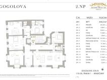 Prodej bytu 6+kk, Praha - Hradčany, Gogolova, 268 m2