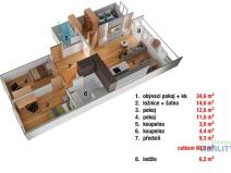 Prodej bytu 4+kk, Brandýs nad Labem-Stará Boleslav, V Olšinkách, 92 m2