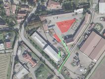 Pronájem pozemku pro komerční výstavbu, Větrušice, Hlavní, 700 m2