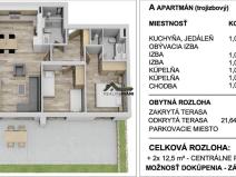 Prodej bytu 3+kk, Sućuraj, Chorvatsko, 118 m2