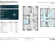 Prodej bytu 3+kk, Praha - Záběhlice, Kopretinová, 49 m2