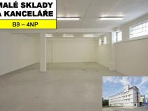 Pronájem skladu, Praha - Horní Počernice, Ve žlíbku, 81 m2