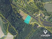 Prodej podílu zahrady, Hněvkovice, 443 m2