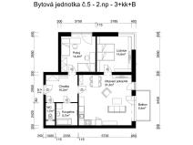 Prodej bytu 3+kk, Lanškroun, 86 m2