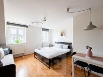 Pronájem bytu 1+kk, Praha - Nové Město, Wenzigova, 32 m2