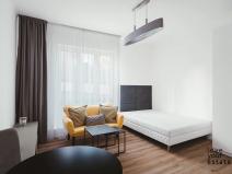 Pronájem bytu 1+kk, Praha - Strašnice, Petrovická, 23 m2