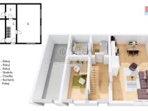 Prodej rodinného domu, Solnice, Dobrušská, 60 m2