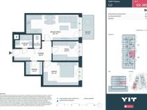 Prodej bytu 3+kk, Kladno, Ke stadionu, 66 m2