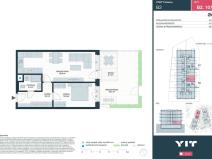 Prodej bytu 2+kk, Kladno, Ke stadionu, 54 m2