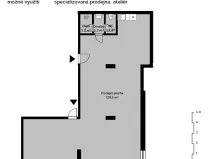 Prodej obchodního prostoru, Praha - Modřany, Kolmanova, 135 m2
