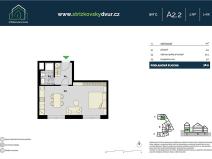 Prodej bytu 1+kk, Praha - Střížkov, Střížkovská, 37 m2