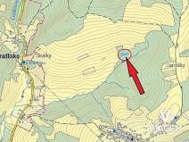 Prodej podílu lesa, Luhačovice, 1729 m2