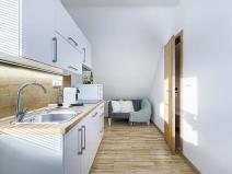 Pronájem bytu 1+kk, Zlín, Vejvanovská, 28 m2
