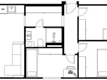 Prodej bytu 3+kk, Praha - Záběhlice, Bělčická, 60 m2