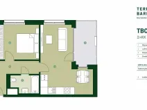 Prodej bytu 2+kk, Praha - Hlubočepy, Silurská, 54 m2