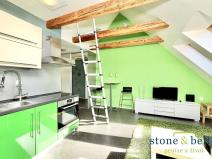 Pronájem bytu 1+kk, Praha - Vysočany, Novovysočanská, 27 m2