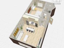 Pronájem bytu 2+kk, Praha - Smíchov, Ke Koulce, 51 m2
