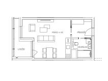 Pronájem bytu 1+kk, Praha - Žižkov, Olgy Havlové, 38 m2