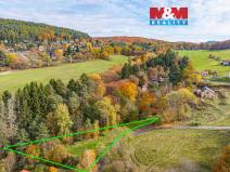 Prodej pozemku pro bydlení, Stříbrná Skalice, 1955 m2