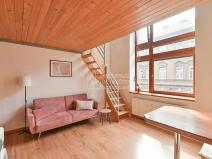 Pronájem atypického bytu, Praha - Libeň, Novákových, 44 m2