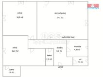 Pronájem bytu 3+kk, Kostelec nad Černými lesy - Kostelec nad Černými Lesy, 79 m2