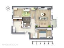 Prodej bytu 3+1, Beroun, Nerudova, 66 m2