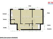Pronájem bytu 2+1, Plzeň, Goethova, 66 m2