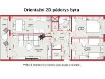 Prodej bytu 3+1, Praha - Chodov, Zdiměřická, 71 m2