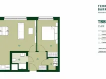 Prodej bytu 2+kk, Praha - Hlubočepy, Silurská, 55 m2