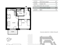 Prodej bytu 2+kk, Brno, třída Generála Píky, 56 m2