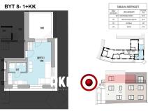 Prodej bytu 1+kk, Ivančice, Kounická, 25 m2