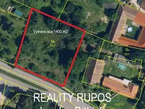 Prodej pozemku pro bydlení, Tavíkovice, 1400 m2