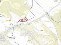 Prodej podílu pole, Vysoká, 3734 m2