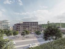 Pronájem kanceláře, Praha - Hlubočepy, Strakonická, 213 m2