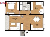 Prodej bytu 3+1, Havířov - Město, Karvinská, 77 m2