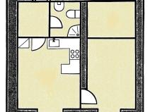 Prodej apartmánu, Světlík, 43 m2