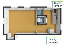 Pronájem bytu 1+kk, Liberec, nám. Sokolovské, 30 m2