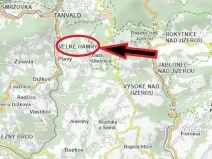 Prodej lesa, Velké Hamry, 9968 m2