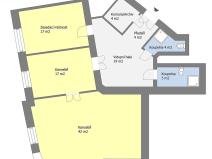 Pronájem kanceláře, Praha - Vinohrady, Kolínská, 127 m2