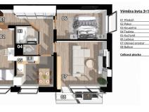 Prodej bytu 3+1, Brno - Židenice, Prušánecká, 71 m2