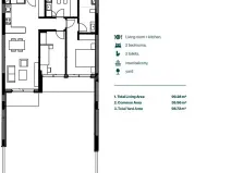 Prodej bytu 2+1, Palasë, Albánie, 99 m2