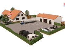 Prodej výrobních prostor, Čakov - Tatouňovice, 400 m2