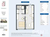 Prodej bytu 2+kk, Praha - Chodov, Čenětická, 46 m2