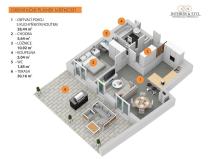 Pronájem bytu 2+kk, Praha, Plzeňská, 52 m2