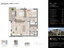 Prodej bytu 3+kk, Praha - Dolní Chabry, 83 m2