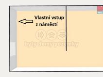 Pronájem obchodního prostoru, Stráž nad Nežárkou, náměstí Emy Destinnové, 24 m2