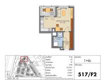 Prodej bytu 1+kk, Praha - Ruzyně, Stočesova, 33 m2